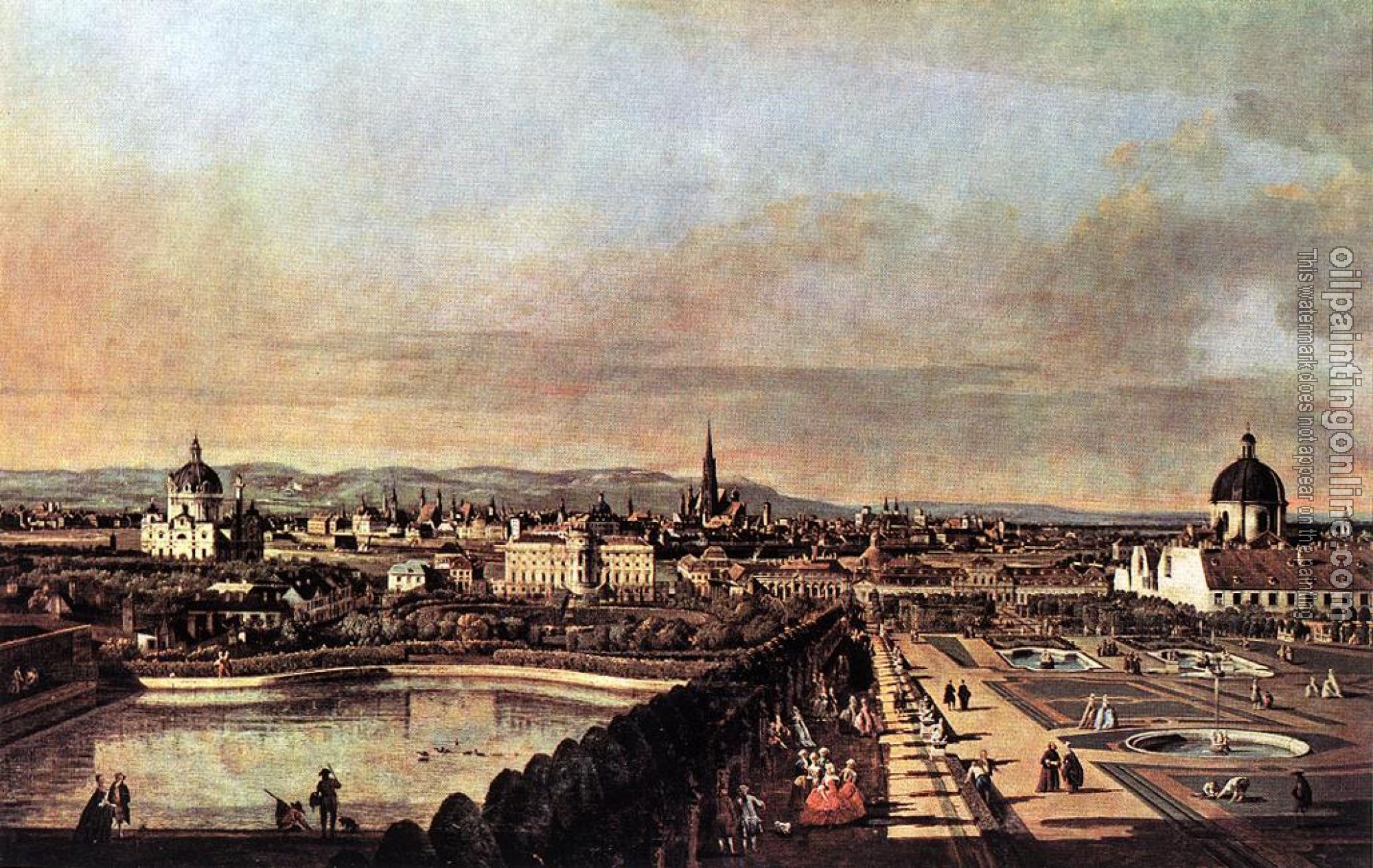 Bellotto, Bernardo - View of Vienna from the Belvedere